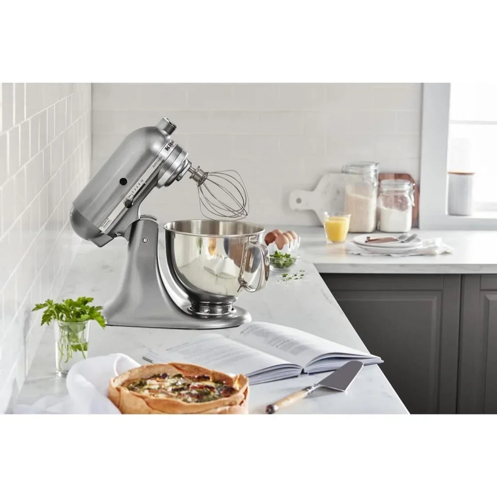 Nouveauté 2026 – Robot pâtissier KitchenAid Artisan Series 5 pintes à tête inclinable, coloris Wildflower, KSM156CXWF (édition