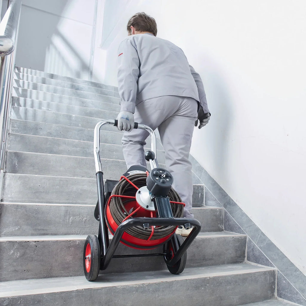 Nouveauté 2026 – Déboucheur de canalisations électrique Drain Machine , tarière de 30,5 m x 9,5 mm, alimentation automatique