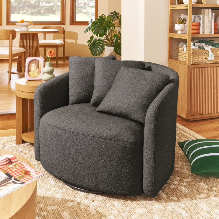 Nouveauté 2026 – Fauteuil d'appoint Beautiful Drew de Drew Barrymore (édition ), coloris crème bouclé
