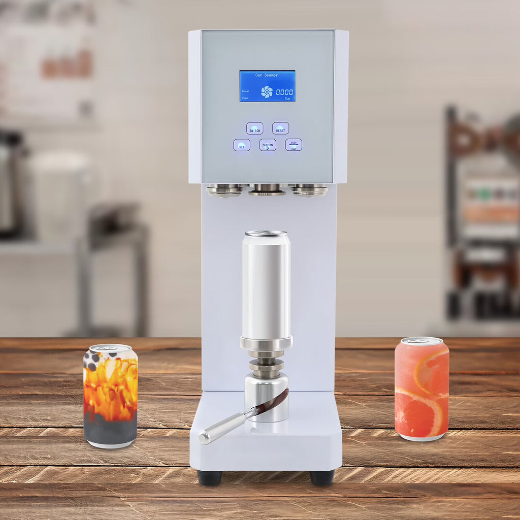 Nouveauté 2026 – Machine de scellage automatique de boîtes de conserve 370 W avec compteur, 110 V
