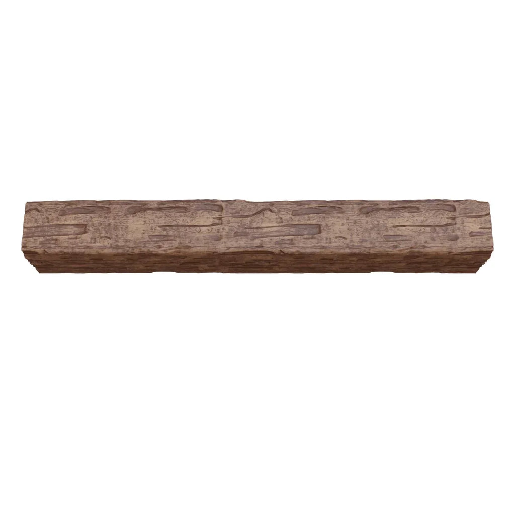 Nouveauté 2026 – Ekena Millwork 3 1/2 po L x 3 1/2 po H x 120 po P 3 côtés (poutre en U) Bois de récupération HeritageTimber Faux bois Poutre de plafond, Brun Kona