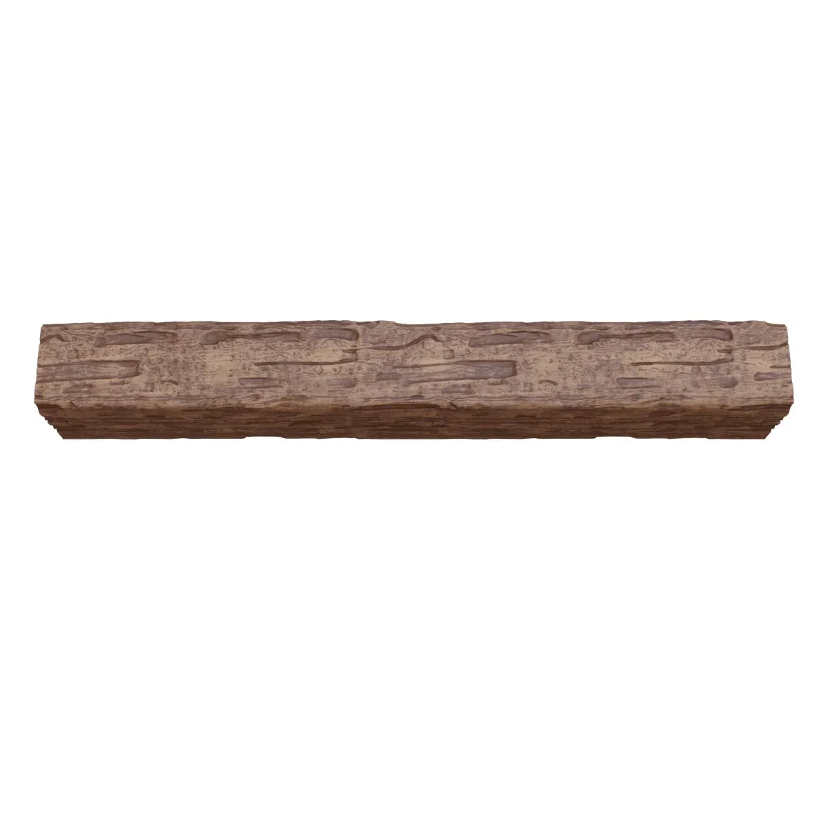 Nouveauté 2026 – Ekena Millwork 3 1/2 po L x 3 1/2 po H x 120 po P 3 côtés (poutre en U) Bois de récupération HeritageTimber Faux bois Poutre de plafond, Brun Kona