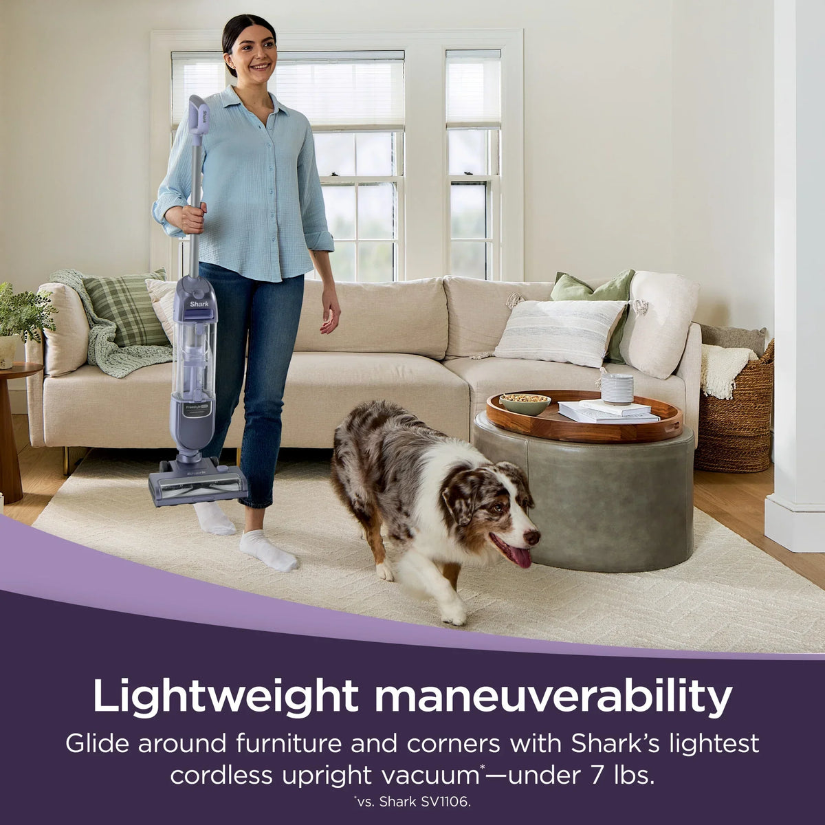 Nouveauté 2026 – Aspirateur vertical sans fil Shark Freestyle Max , nettoyage multi-surfaces, léger avec grand bac à poussière et brosse rotative à 2 vitesses, SV2000