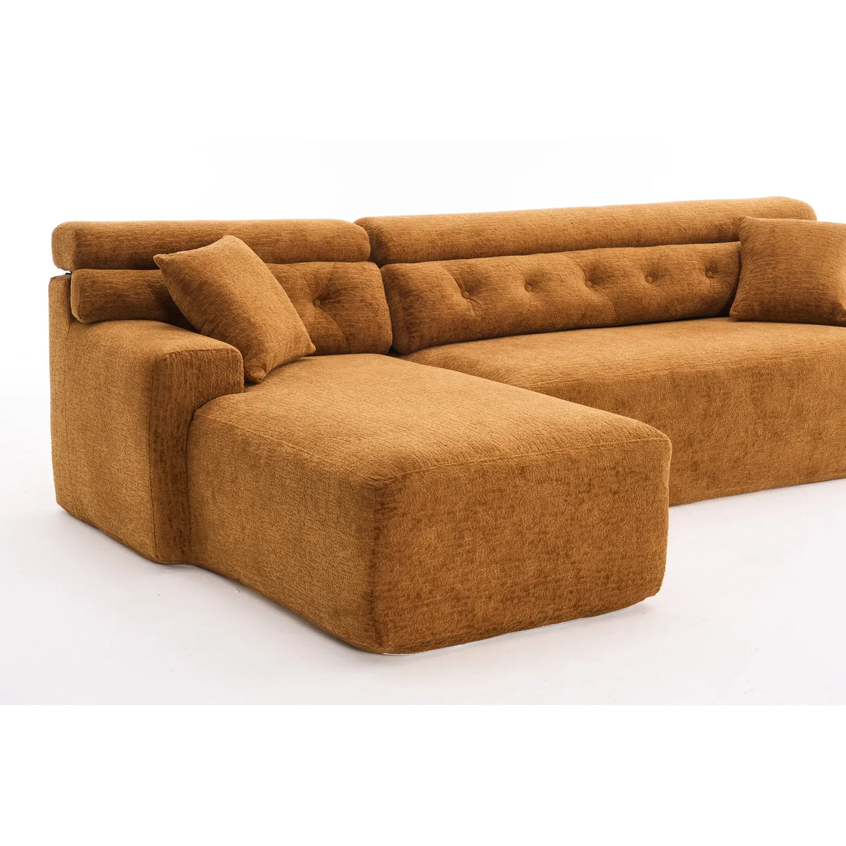 Nouveauté 2026 – Canapé 4 Compression , bleu antique - Décoration intérieure avec assise plus large et profonde et dossier surélevé pour un confort chic et relaxant