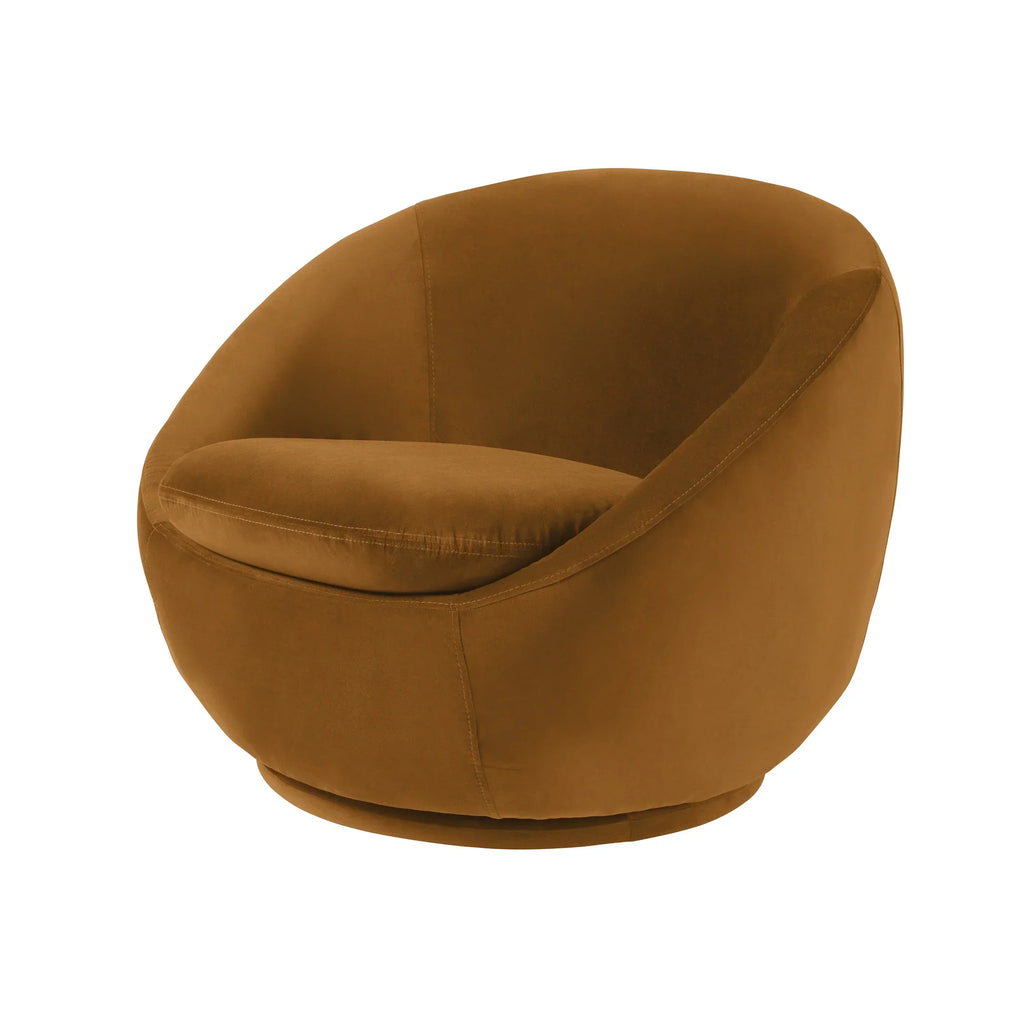Nouveauté 2026 – Fauteuil pivotant Mira de Better Homes & Gardens , en peau de mouton retournée crème