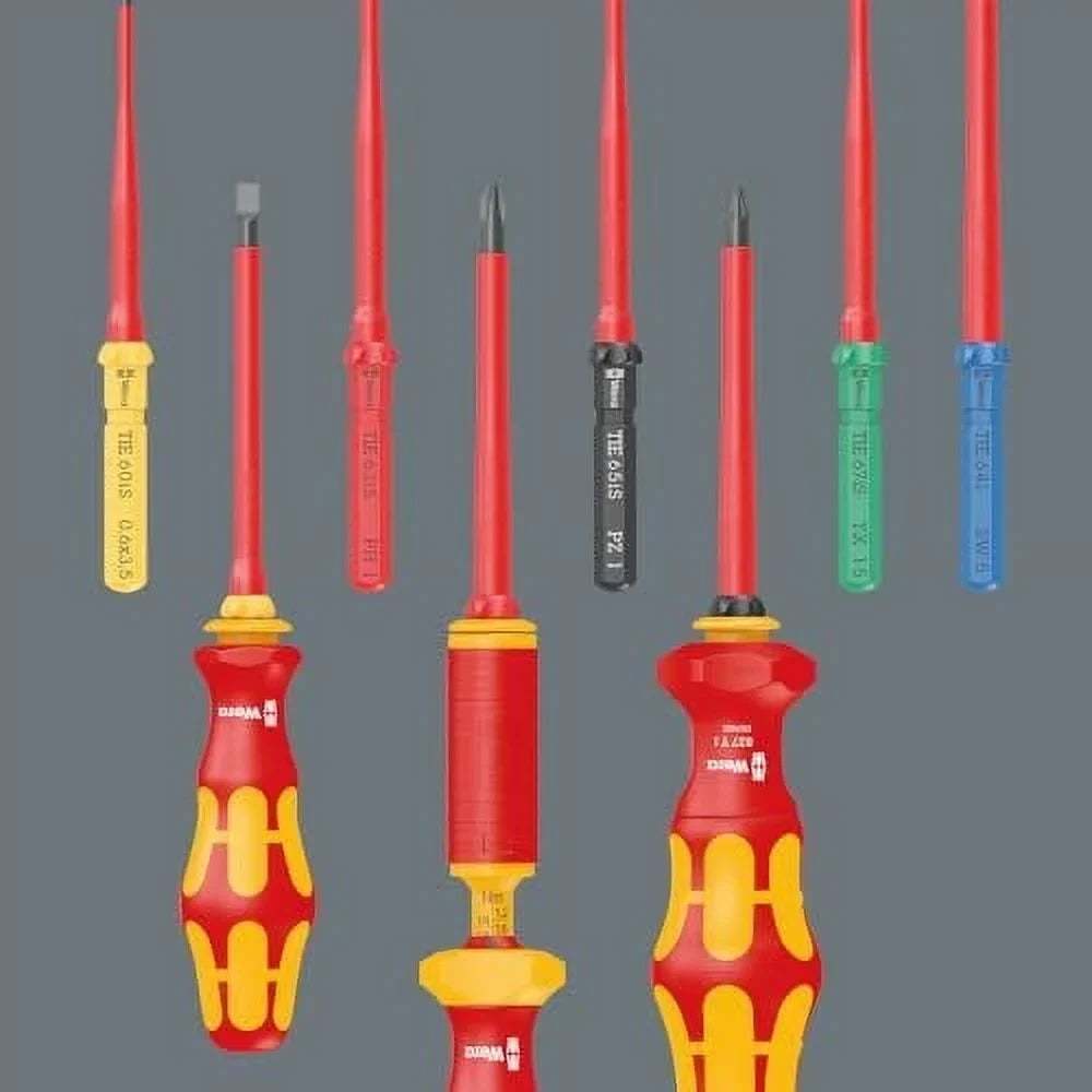 Nouveauté 2026 – Wera 006616 Kraftform Kompakt VDE 18 Imperial 1 jeu de recherche d'outils, 18 pièces