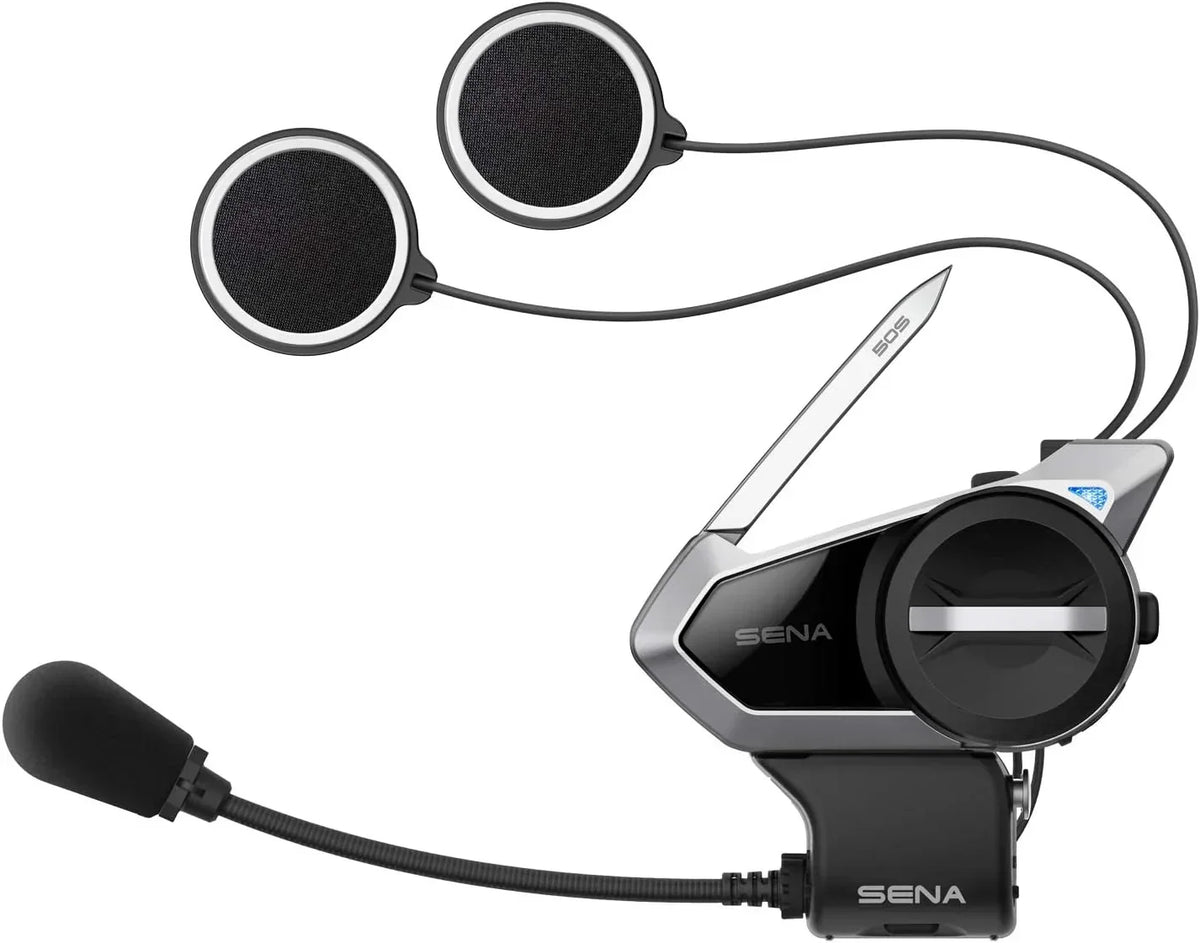 Nouveauté 2026 – Système de communication Bluetooth intercom pour moto Sena 50S-01 (produit discontinué
