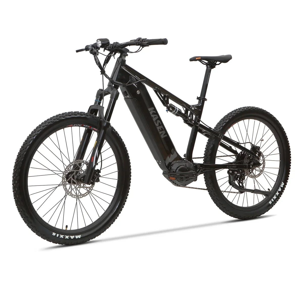 Nouveauté 2026 – VTT électrique Kasen , moteur central 500 W 48 V 15 Ah, suspension intégrale, accélérateur et assistance au pédalage
