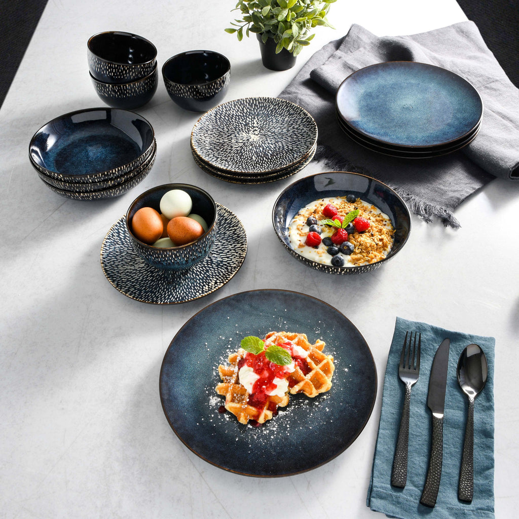 Nouveauté 2026 – Service de table 16 pièces Gibson Elite Matisse - Taupe