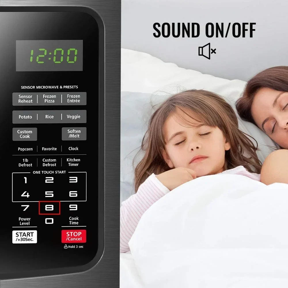 Nouveauté 2026 – Fours à micro-ondes de comptoir Toshiba 1,2 pi³ en acier inoxydable