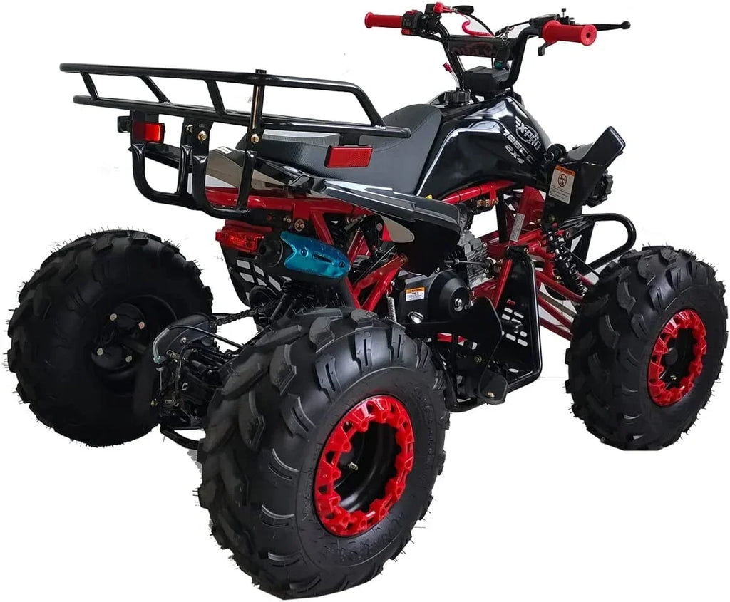 Nouveauté 2026 – VTT X-Pro , 125 cm³, essence, transmission automatique avec marche arrière télécommandée, gros pneus 19"/18