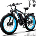 Nouveauté 2026 – Vélo électrique KETELES pour adultes, Peak 4000W à double moteur, VTT électrique à gros pneus 26", batterie amovible 48V 23AH UL 2849