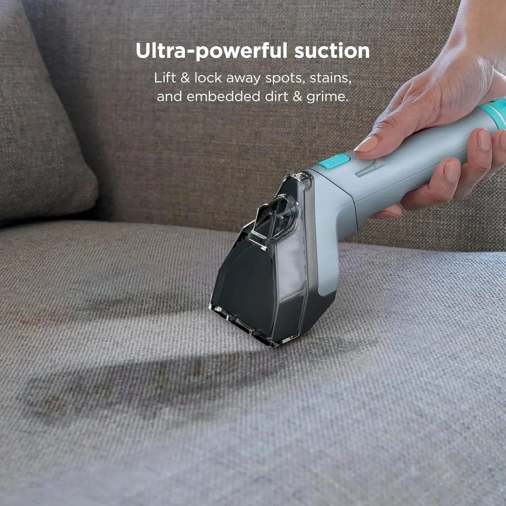 Nouveauté 2026 – « Nettoyeur portable pour tapis et tissus d'ameublement StainStriker, outil XL et solution de nettoyage pleine grandeur, détachant et désodorisant, parfait pour les intérieurs de voiture, 4 outils, bleu nordique, PX202BRN »