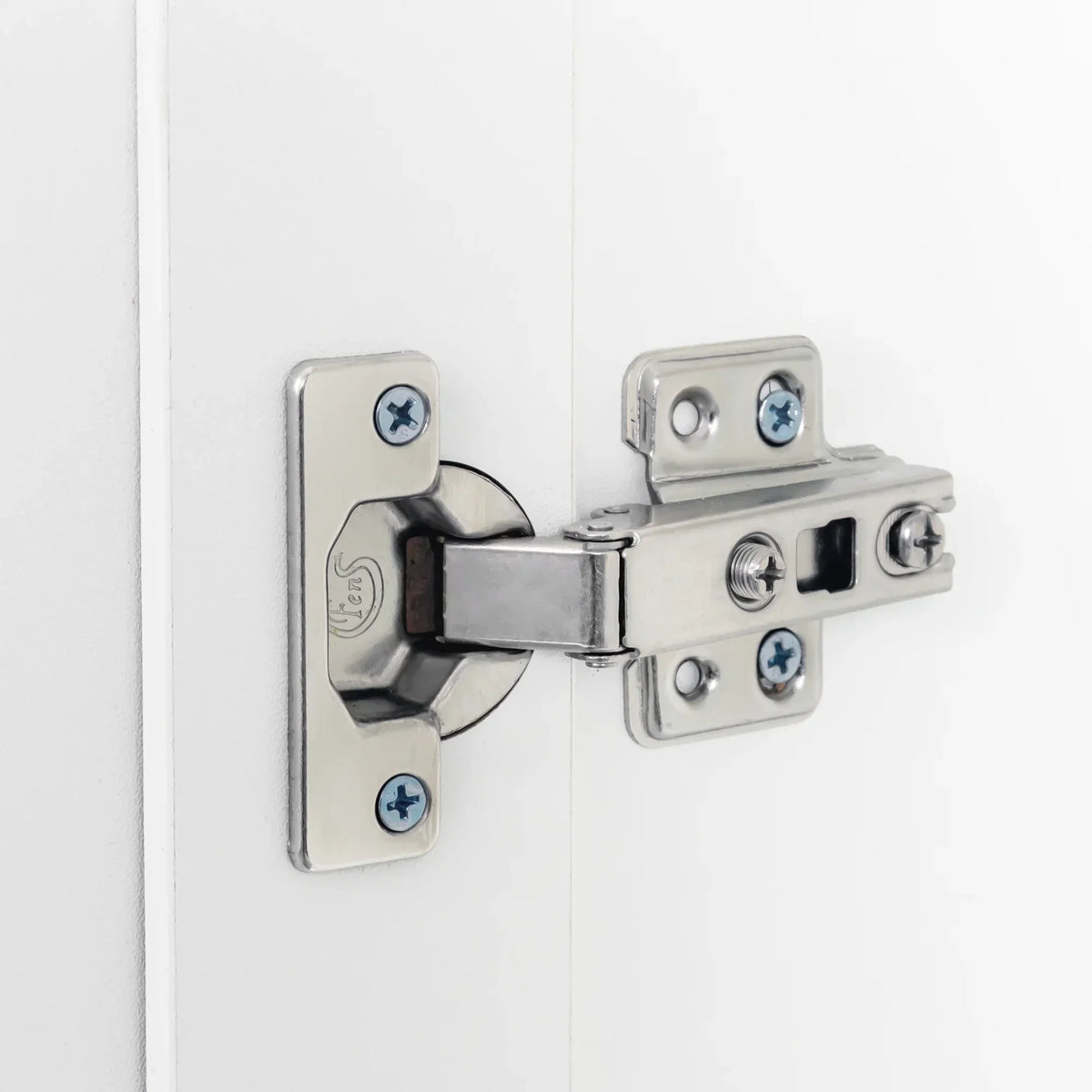 Nouveauté 2026 – Armoire de rangement haute Slim , meuble garde-manger avec portes et étagères, idéale pour les petits espaces (cuisine, salon, salle de bain