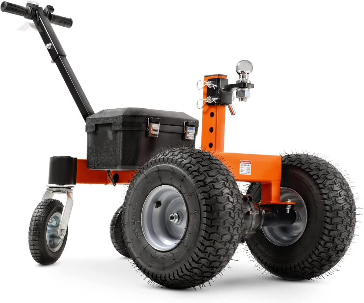 Nouveauté 2026 – Remorque motorisée SuperHandy avec pneus de remorquage - 24 V, capacité de remorquage de 1633 kg, poids sur la boule d'attelage de 272 kg