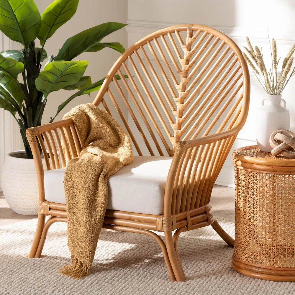 Nouveauté 2026 – Fauteuil bali & pari Lisabon Bohemian Light Honey Rotin