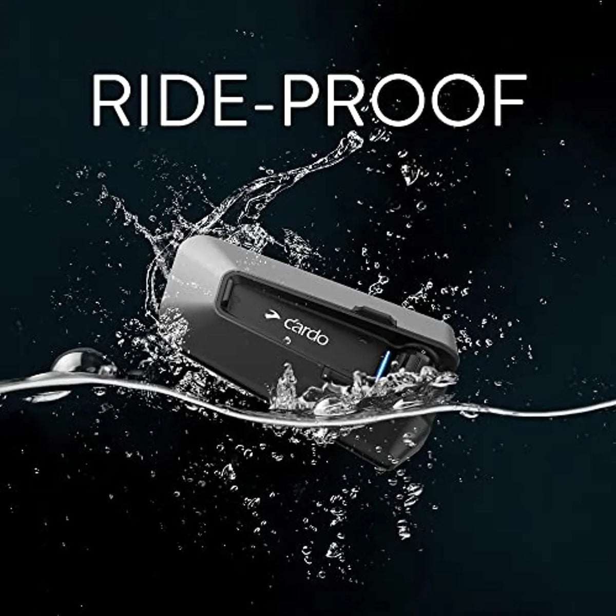 Nouveauté 2026 – Système de communication Bluetooth pour moto Cardo PACKTALK Edge - Intercom avec casque double