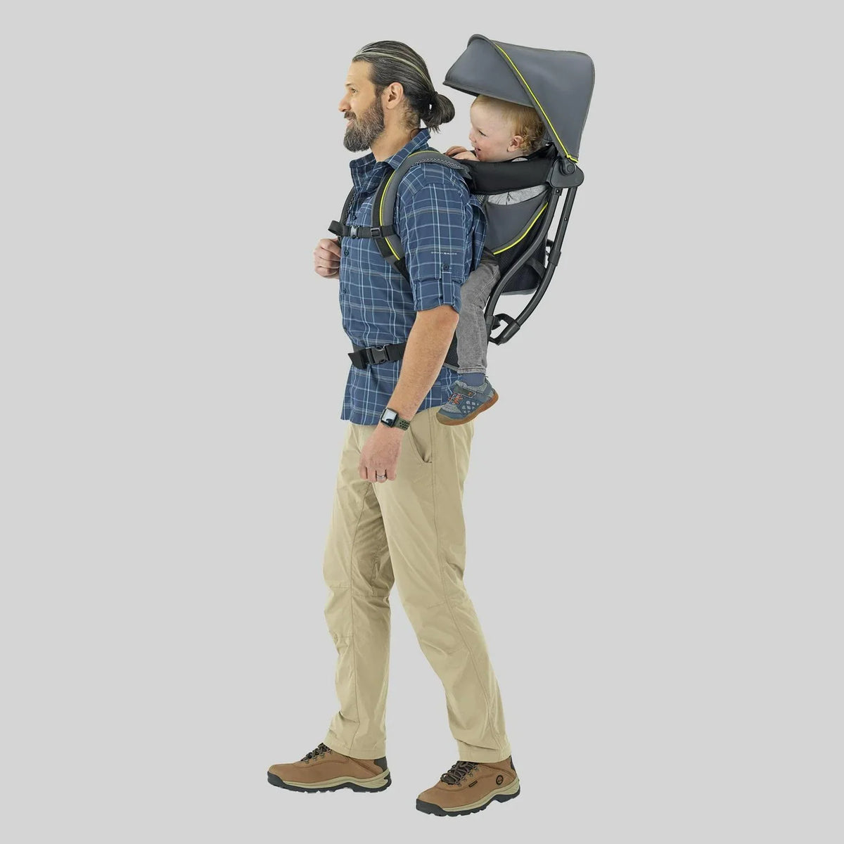 Nouveauté 2026 – Sac à dos porte-bébé Chicco SmartSupport - Solaire (Gris). Neuf