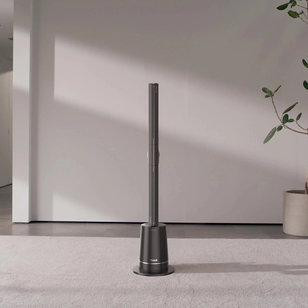 Nouveauté 2026 – Ventilateur Shark TurboBlade XL « Tour sans pales ultra-personnalisable, pivotante, rotative, oscillante à 180° », TF200, anthracite