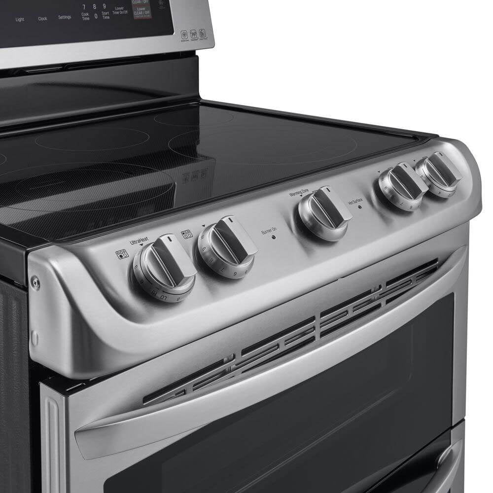 Nouveauté 2026 – Cuisinière électrique LG LDE4413ST 7,3 pi³ à double four en acier inoxydable