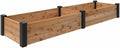 Nouveauté 2026 – Potager surélevé en cèdre naturel Haven de 60 cm x 240 cm (Outdoor Essentials Haven