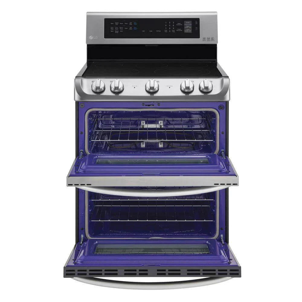 Nouveauté 2026 – Cuisinière électrique LG LDE4413ST 7,3 pi³ à double four en acier inoxydable