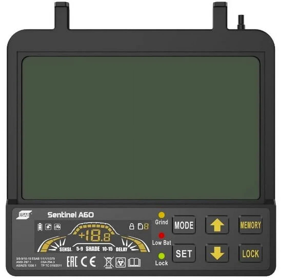 Nouveauté 2026 – Casque de soudage réglable ESAB A60 Sentinel , 14" x 14" x 10