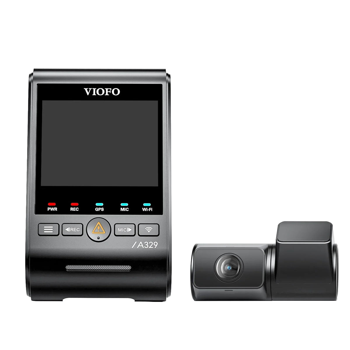 Nouveauté 2026 – VIOFO A329 2CH Première caméra embarquée 4K 60 ips à l'avant et 2K à l'arrière, Wi-Fi 6 HDR avec capteurs Sony STARVIS 2 et prise en charge du stockage SSD