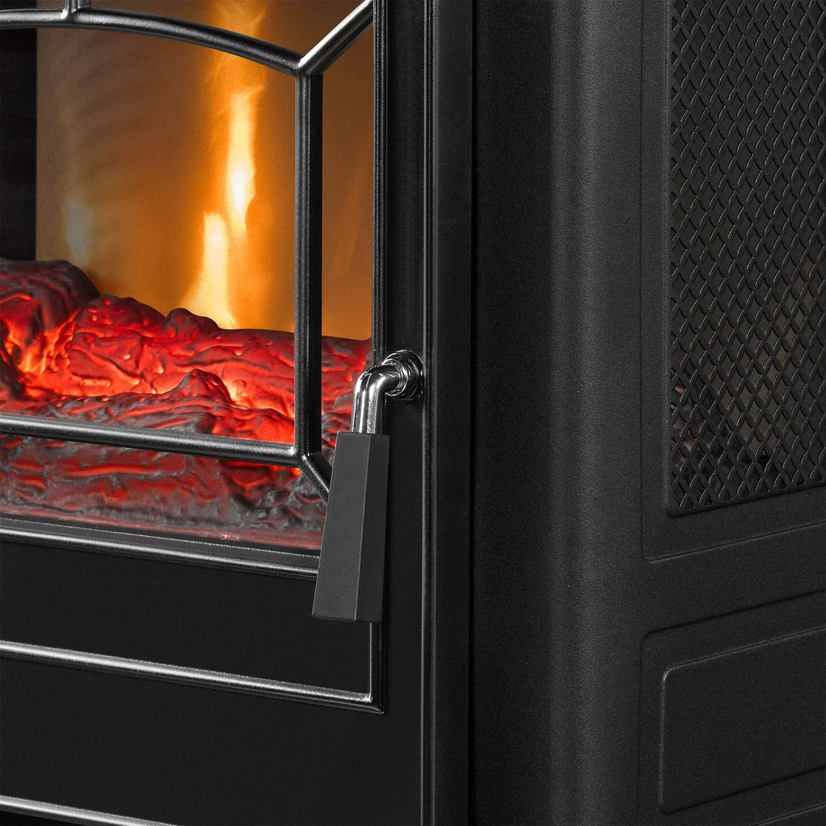 Nouveauté 2026 – Poêle électrique infrarouge à quartz ClassicFlame 17,5" W, bleu insigne