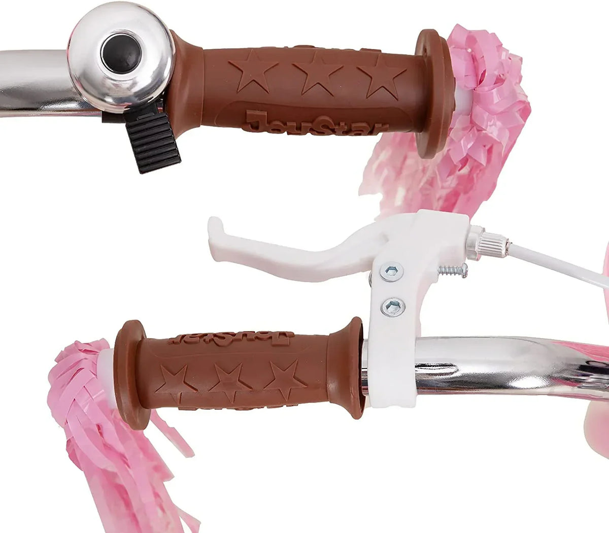 Nouveauté 2026 – Vélo enfant Little Daisy 12 pouces pour filles de 2 à 4 ans, avec stabilisateurs, panier et rubans décoratifs. Couleur rose
