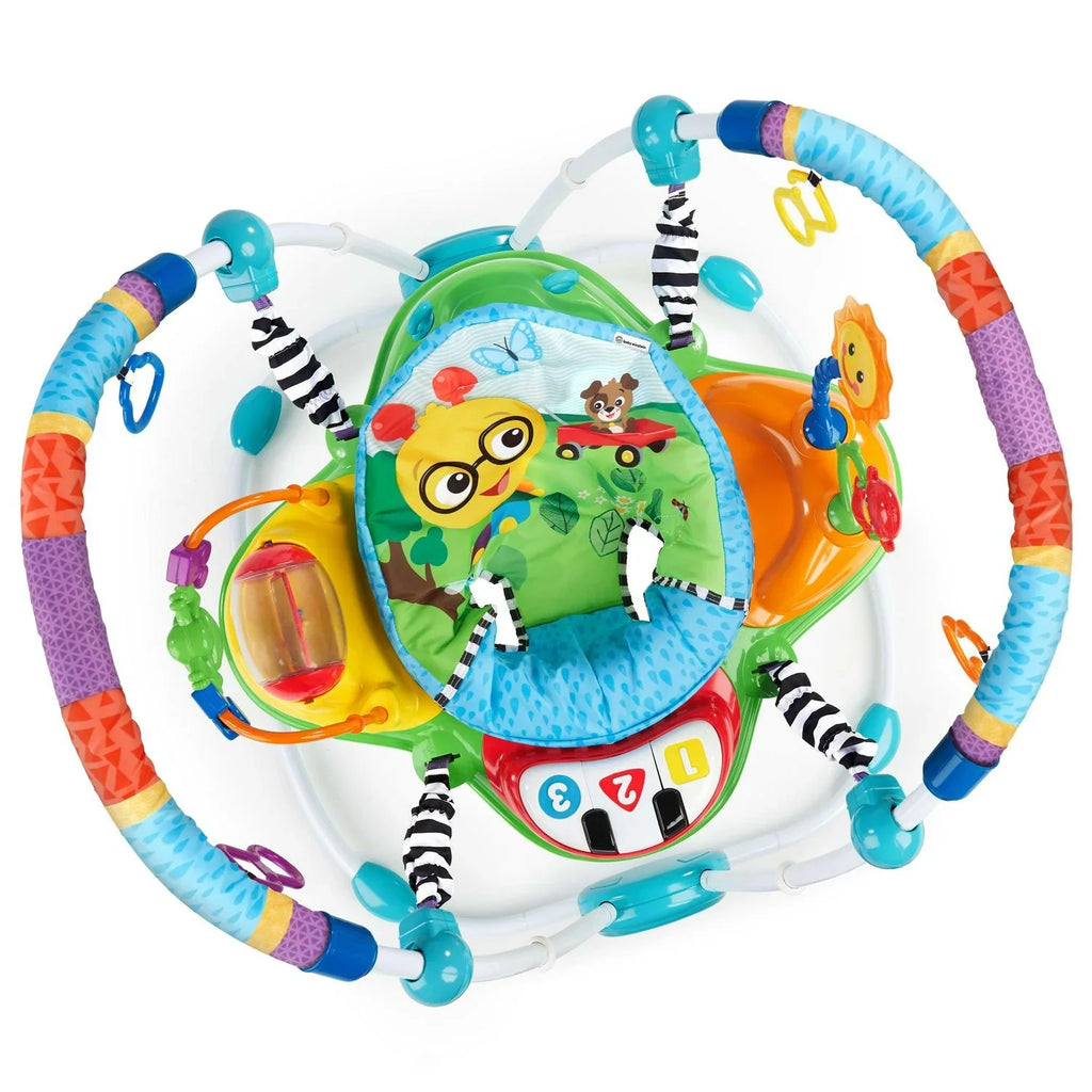 Nouveauté 2026 – Sauteur d'activités Baby Einstein Neighborhood Friends avec lumières et mélodies