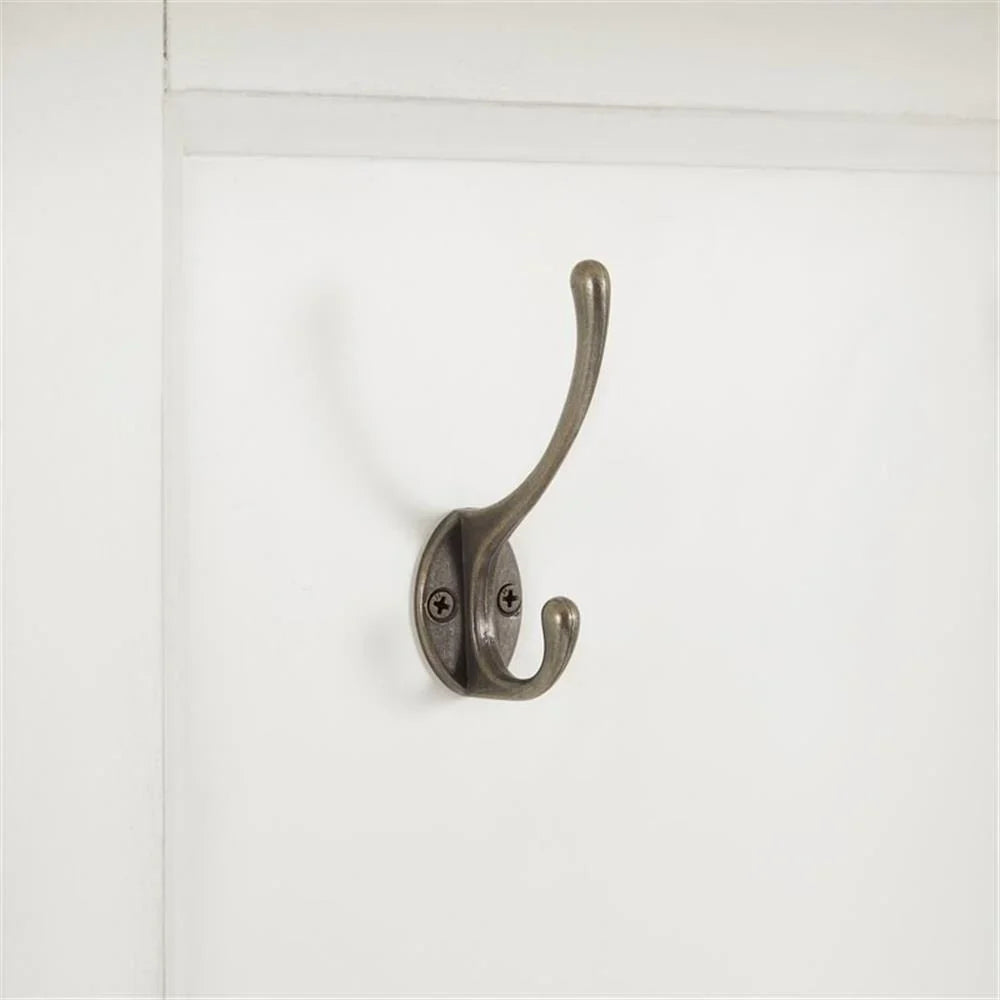 Nouveauté 2026 – Porte-manteau traditionnel en bois Bowery Hill , coloris bleu écume de mer/avoine