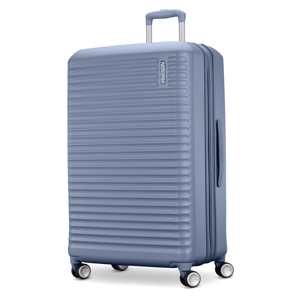 Nouveauté 2026 – Valise rigide American Tourister Stratum 3.0 grand format avec roulettes multidirectionnelles - Bleu élémentaire
