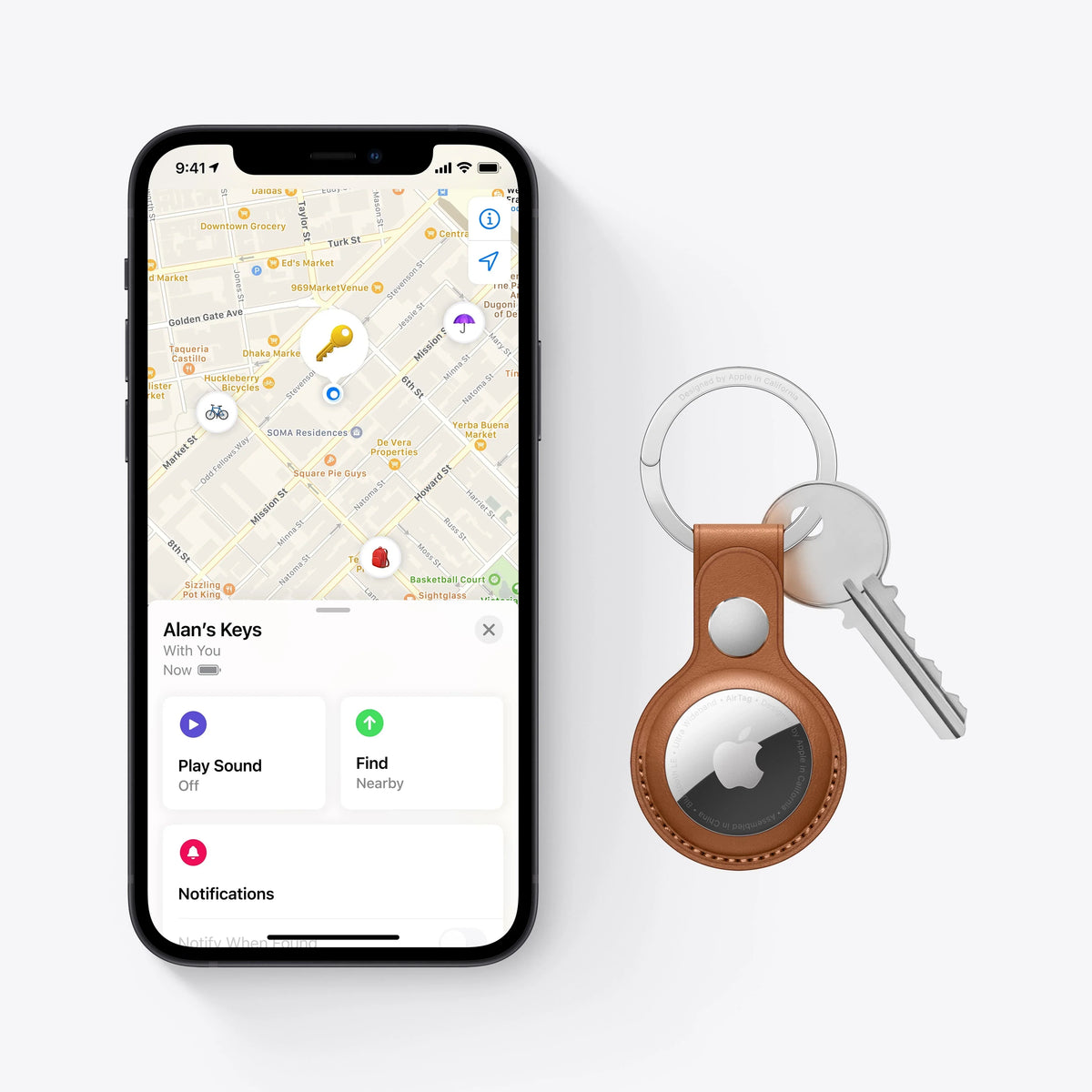 Nouveauté 2026 – Apple AirTag - Pack de 4