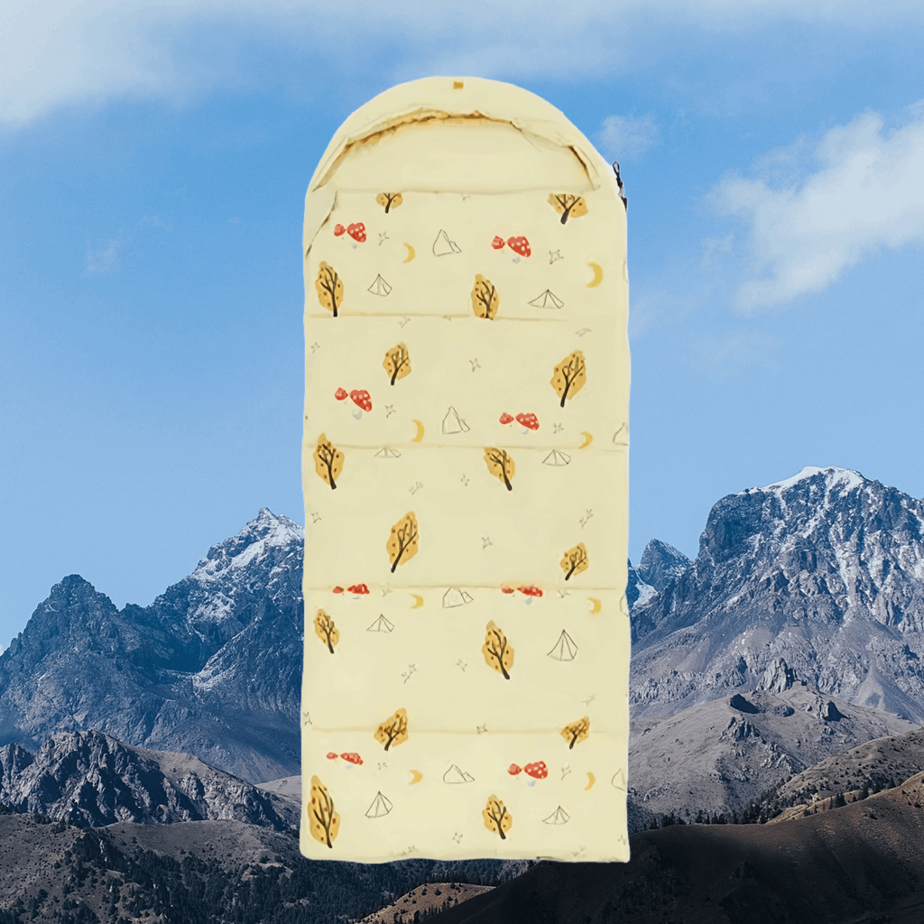 Cheese Yellow Kids Sleeping Bag