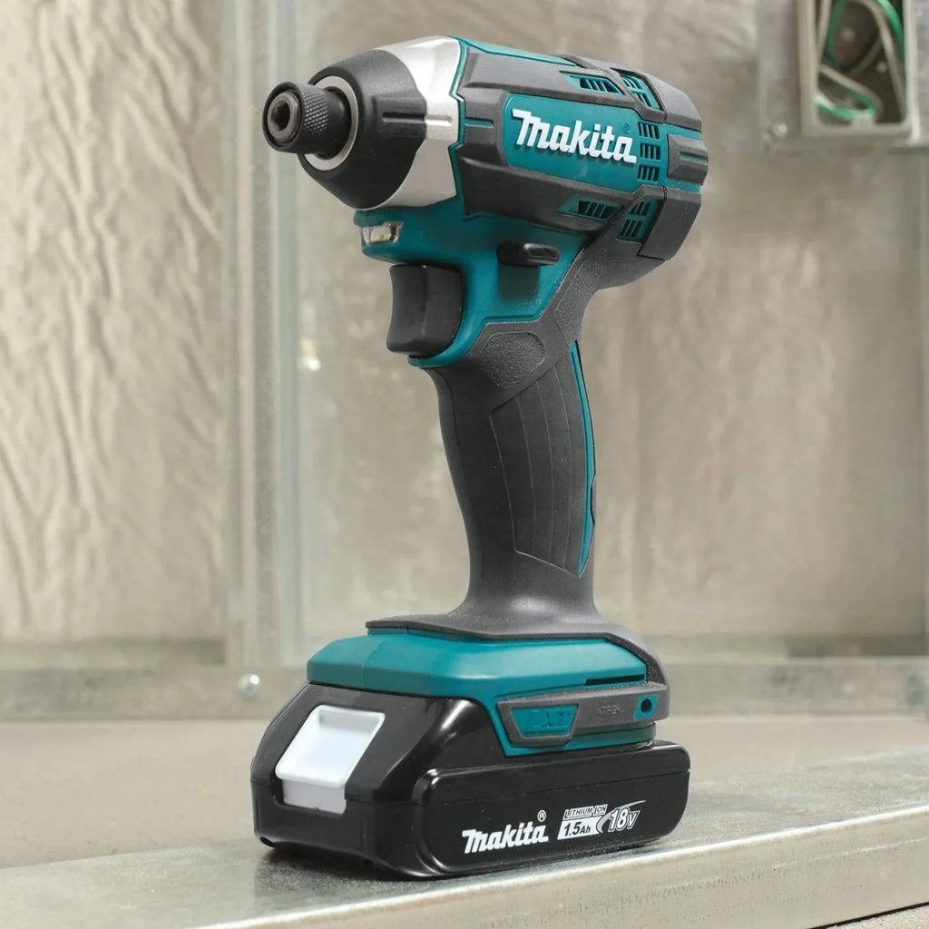 Nouveauté 2026 – Ensemble d'outils sans fil Makita 18 V Lithium-Ion, 1,5 Ah, lot de 2