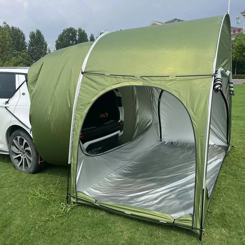 Nouveauté 2026 – Tente de camping arrière portable en arche pour voiture, , avec pare-soleil pour SUV/berline