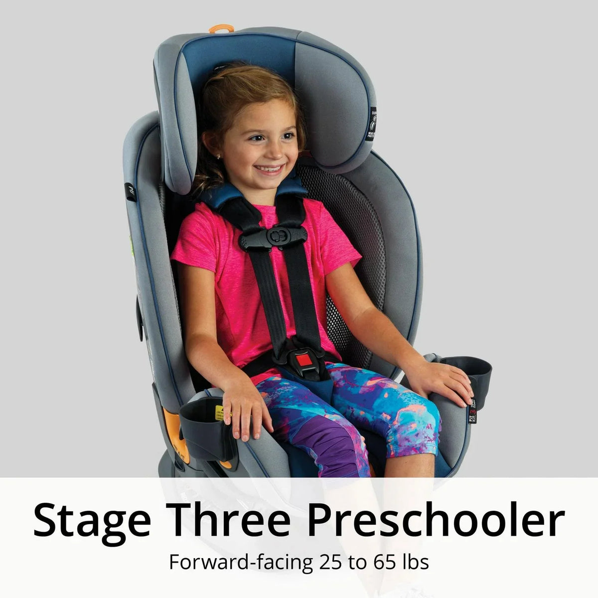 Nouveauté 2026 – Siège auto convertible 4-en-1 Chicco Fit4 Adapt - Vapor (Gris