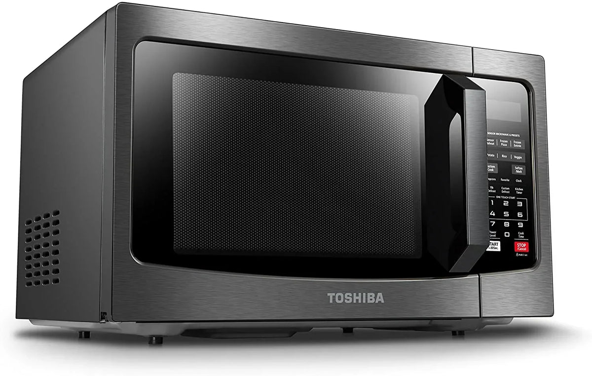 Nouveauté 2026 – Fours à micro-ondes de comptoir Toshiba 1,2 pi³ en acier inoxydable