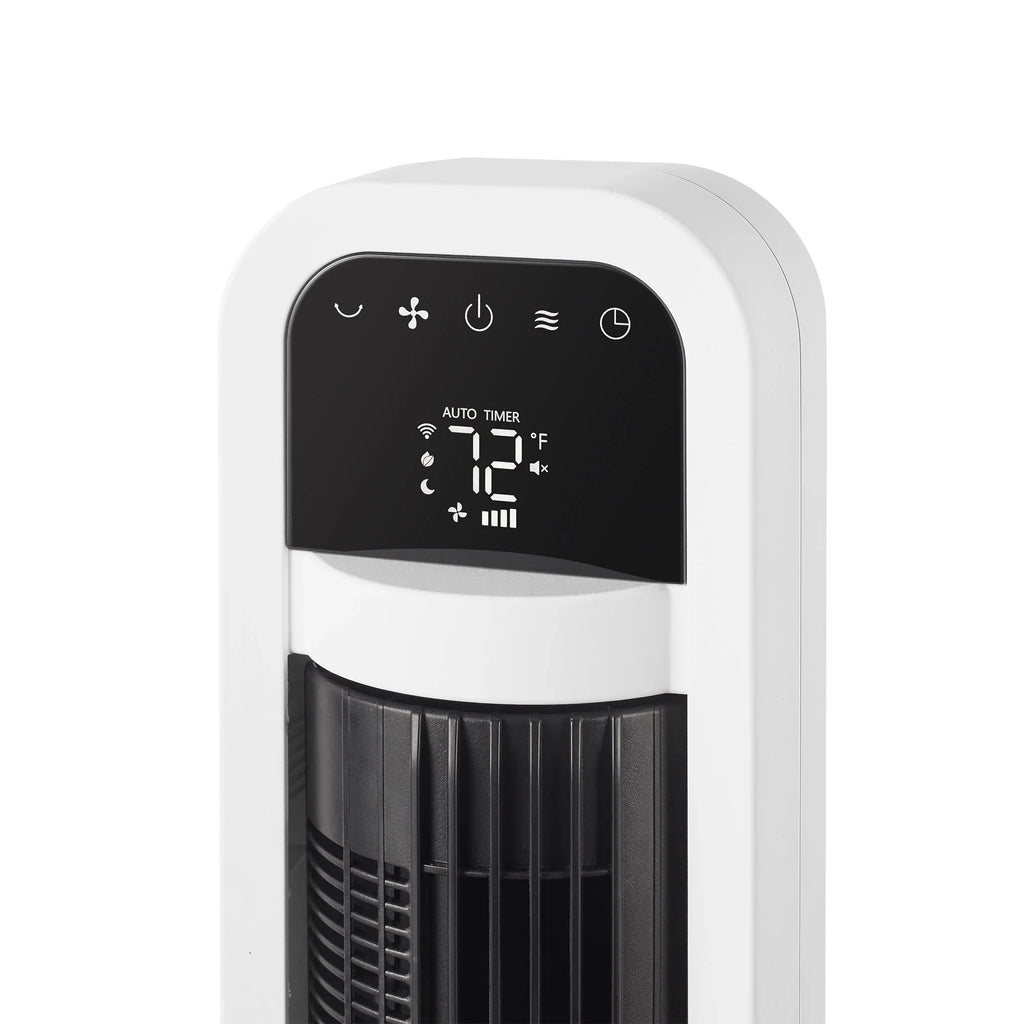 Nouveauté 2026 – Ventilateur tour OmniBreeze avec oscillation interne et Wi-Fi