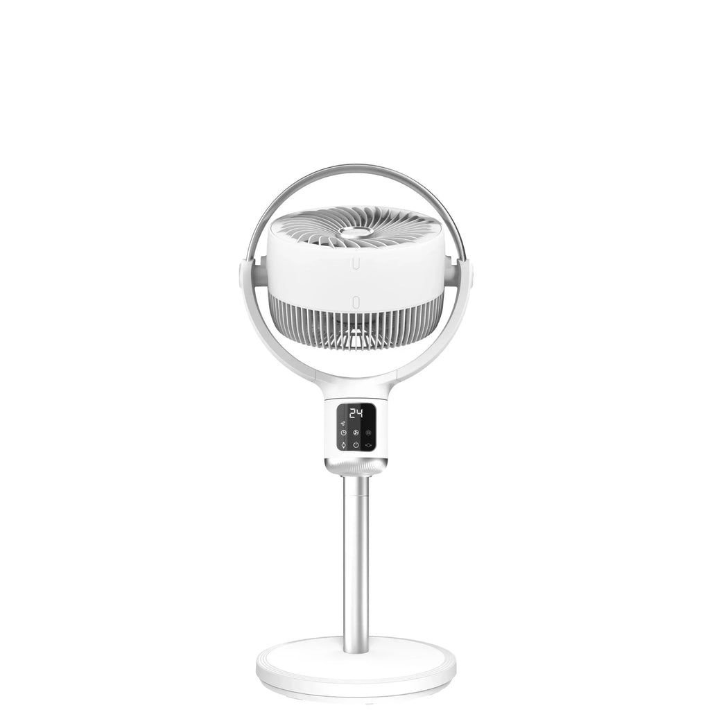 Nouveauté 2026 – Ventilateur sur pied Lasko Whirlwind 7" à 24 vitesses, mouvement orbital, débit d'air de 25 pi/s, télécommande, APDC301
