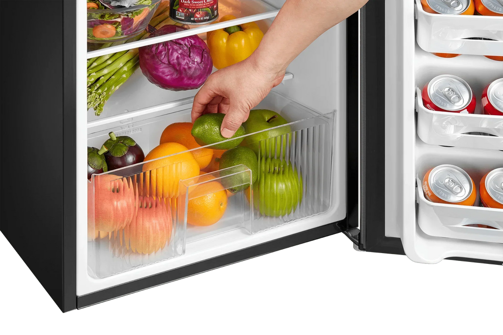 Nouveauté 2026 – Mini-réfrigérateur Arctic King 2 portes de 3,2 pi³ avec congélateur, acier inoxydable, E-Star, ARM32D5ASL