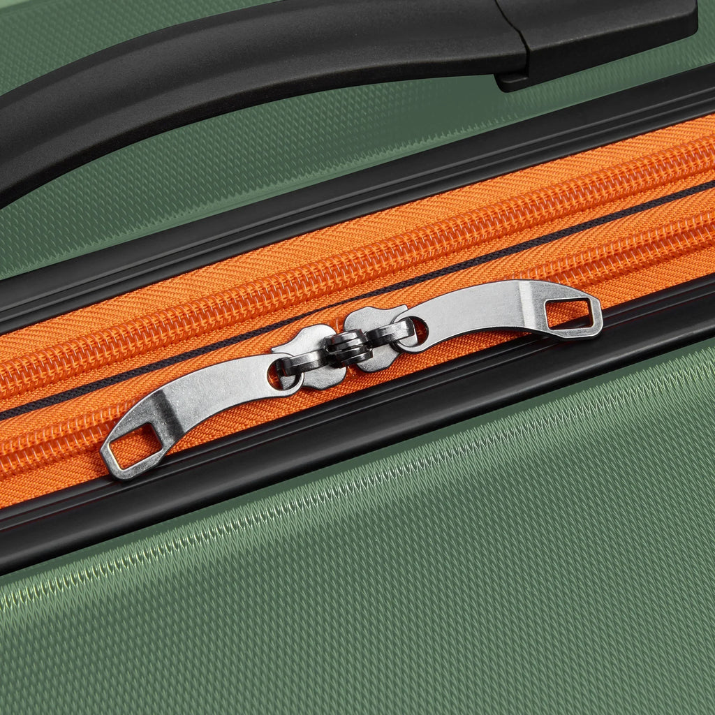 Nouveauté 2026 – Valise rigide à roulettes Securitech by Delsey Citadel 31" (grand modèle, verte), modèle , grande taille, enregistrée
