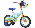 Nouveauté 2026 – Vélo BMX enfant Bluey 12 pouces (30,5 cm) avec stabilisateurs, sac en peluche, cadre en acier, frein à rétropédalage, 3-5 ans