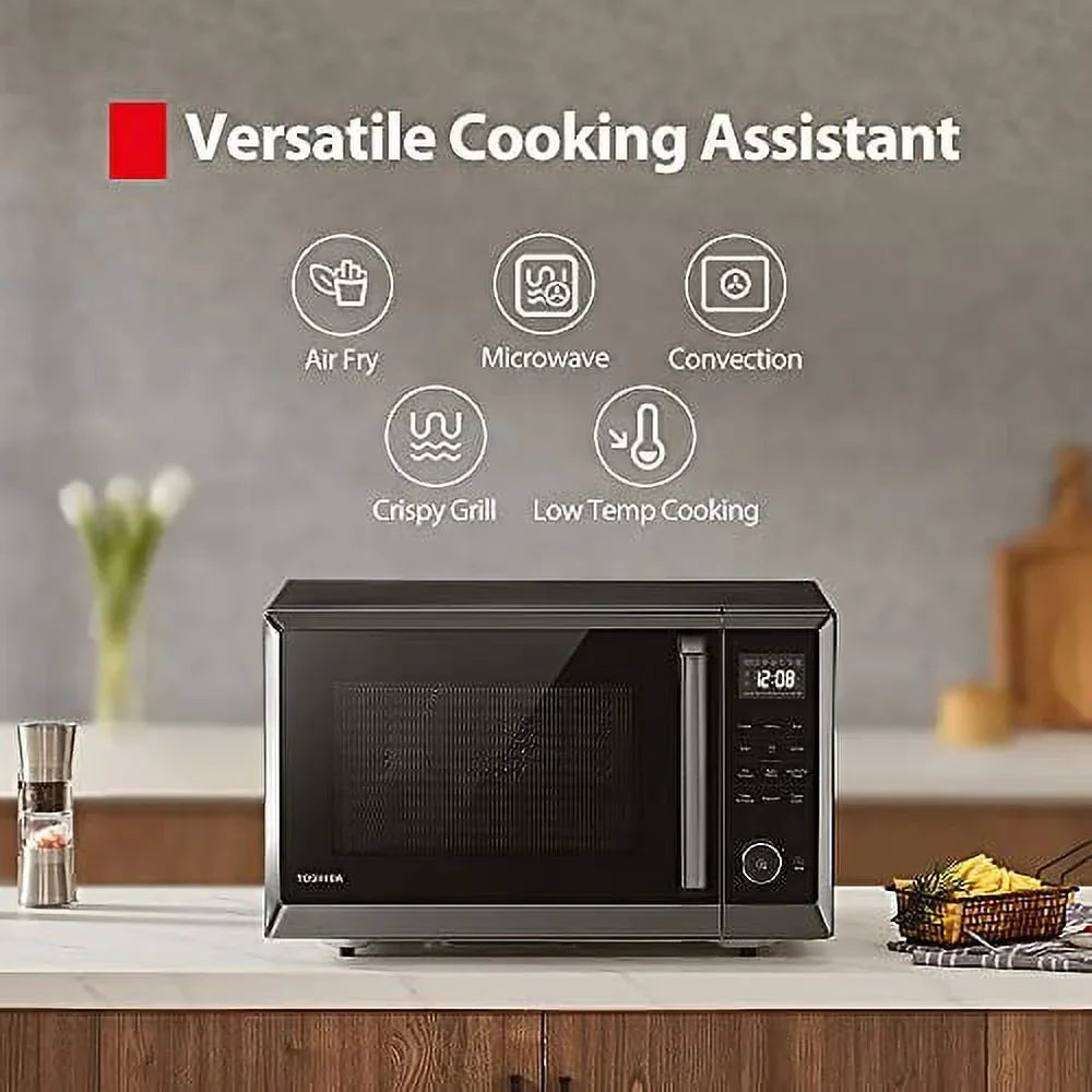 Nouveauté 2026 – Fours à micro-ondes de comptoir Toshiba 1,2 pi³ en acier inoxydable