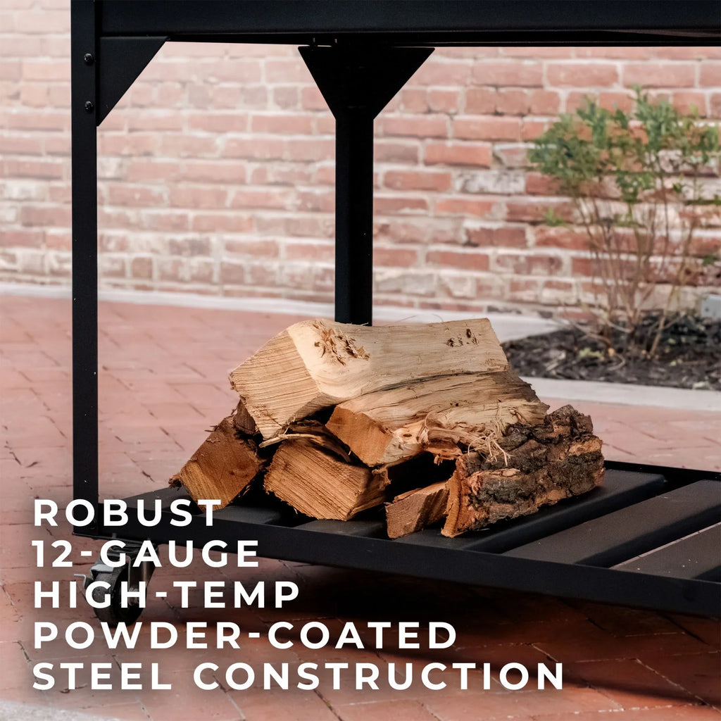 Nouveauté 2026 – Barbecue argentin Santa Maria Backyard Discovery, à bois et charbon de bois, en acier