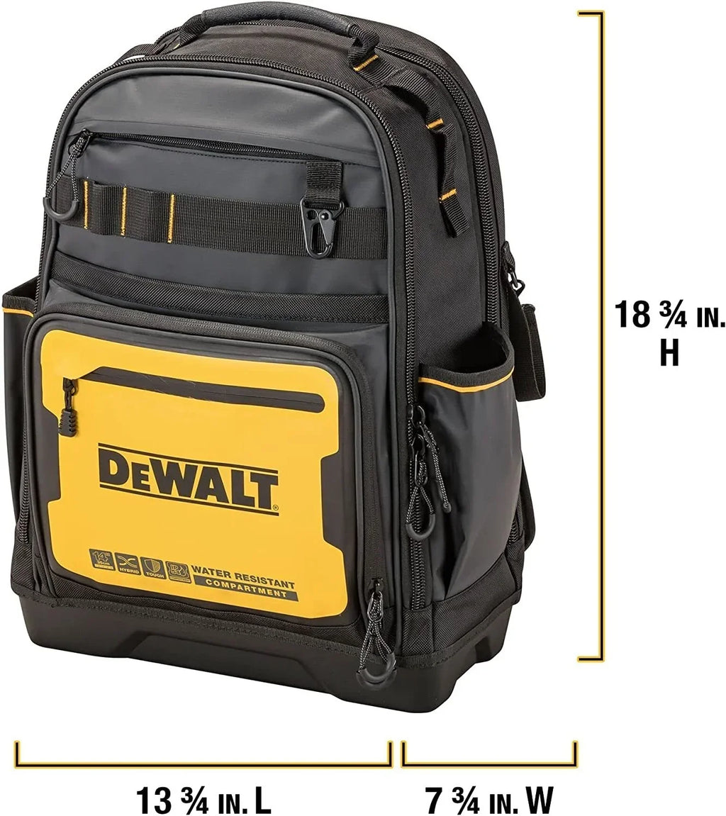 Nouveauté 2026 – Sac à dos à outils DEWALT , rangement et organisation des outils, durable et résistant à l'eau DWST560102