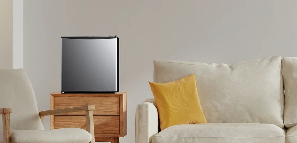 Nouveauté 2026 – Mini-réfrigérateur Mainstays 1,7 pi³ à une porte, aspect acier inoxydable