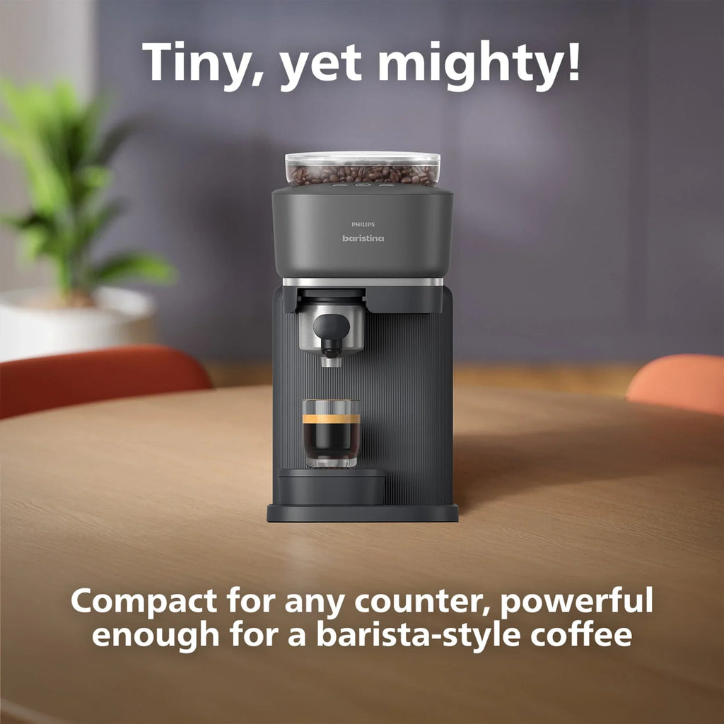 Nouveauté 2026 – Machine à expresso automatique Philips Baristina , blanc laiteux
