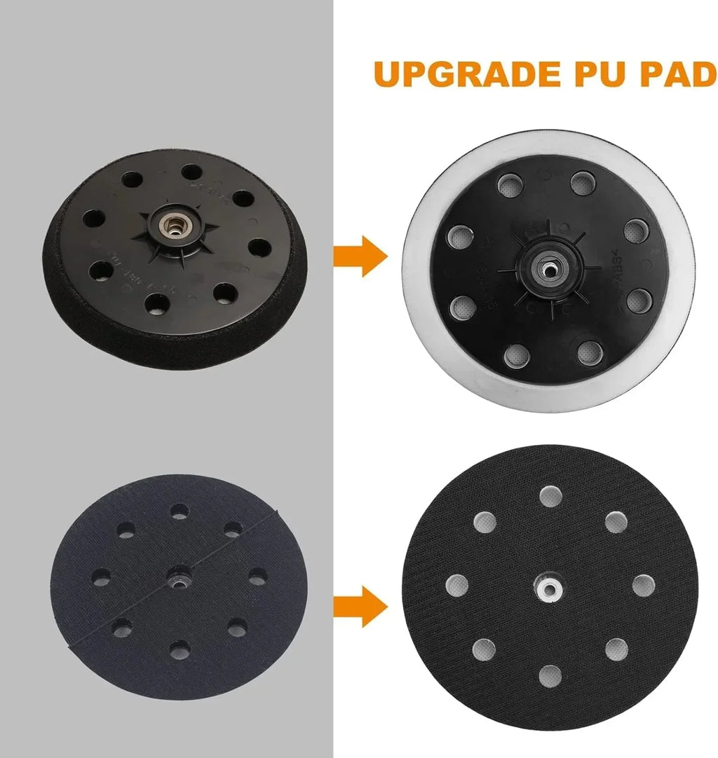 Nouveauté 2026 – Ponceuse électrique pour cloisons sèches POVANLI 780 W avec aspiration des poussières, moteur 6,5 A, vitesse variable (900-1800 tr/min), éclairage LED, poignée extensible et pliable, jaune et noir